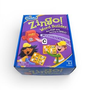 ThinkFun Zingo Word Builder Early Reading Game